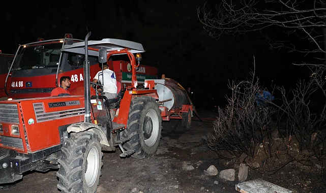 Muğla'da ilk müdahale tankerleri orman yangınlarında etkili oldu