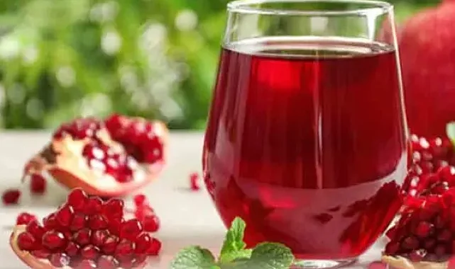 Nar suyu yeşil çaydan daha antioksidan