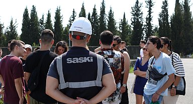 Sakarya'da Erasmus öğrencilerine Atık Su Arıtma tesisi tanıtıldı
