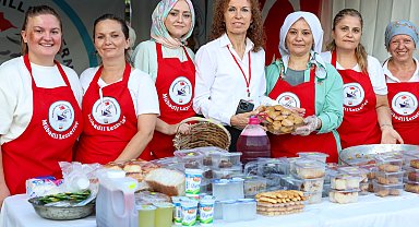 Sakarya'da Rumeli-Balkan rüzgârı Millet Bahçesi'nde esti