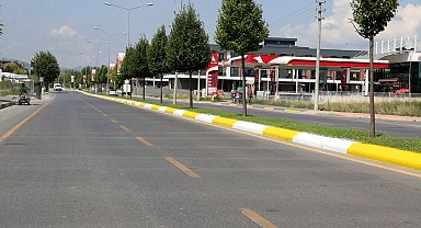Sakarya'da şehrin merkezindeki iki noktaya renkli dokunuş