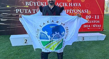 Sakaryalı sporcu okçulukta Türkiye üçüncüsü oldu