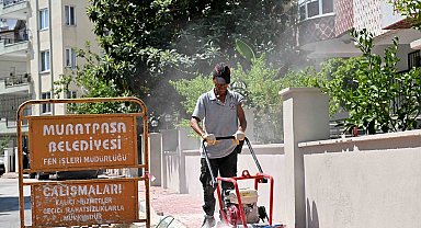Sıcak altında zorlu mesai