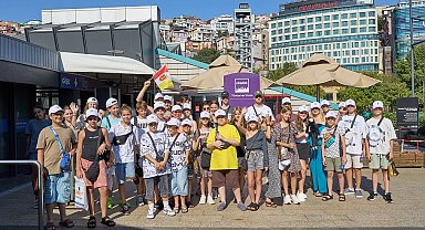 Ukraynalı çocuklar İstanbul'da