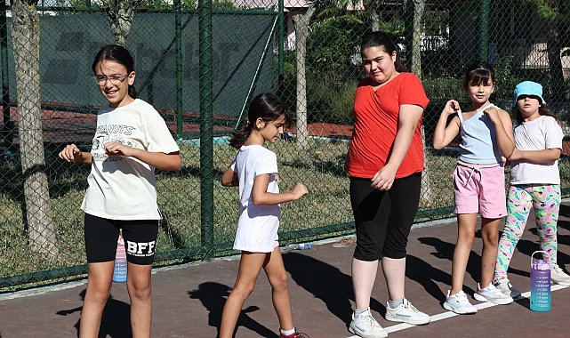 Yaz Spor Okulları'na 7 bin 500 öğrenci katıldı