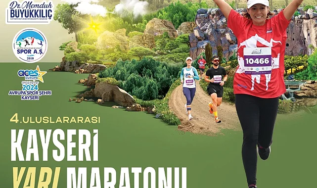 4'üncü Uluslararası Kayseri Yarı Maratonu'nda geri sayım başladı
