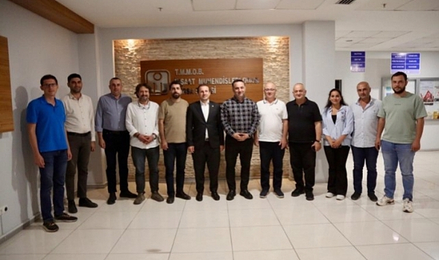 AK Parti Bursa Milletvekili'nden İMO Bursa Şube'sine ziyaret