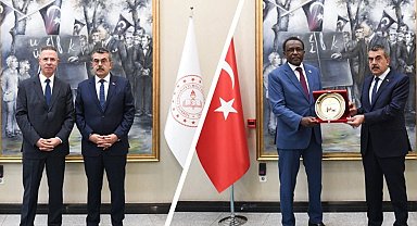 Bakan Tekin'den ülkeler arası iş birliği görüşmesi