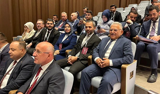 Başkan Büyükkılıç, AK Parti 166'ncı Genişletilmiş İl Başkanları Toplantısı'na katıldı