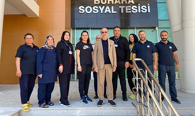 Başkan Pekyatırmacı Buhara Sosyal Tesisi'ni ziyaret etti