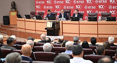 BTSO Müşterek Komiteler ve Eylül Ayı Meclis Toplantısı gerçekleştirildi