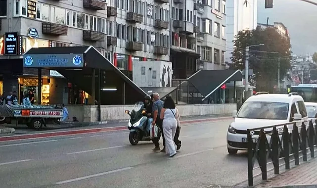 Bursa Atatürk Caddesi'nde yaya sorunu