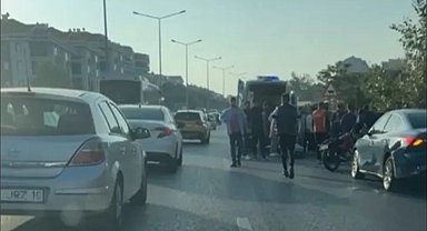 Bursa-Mudanya yolunda trafik kazası!