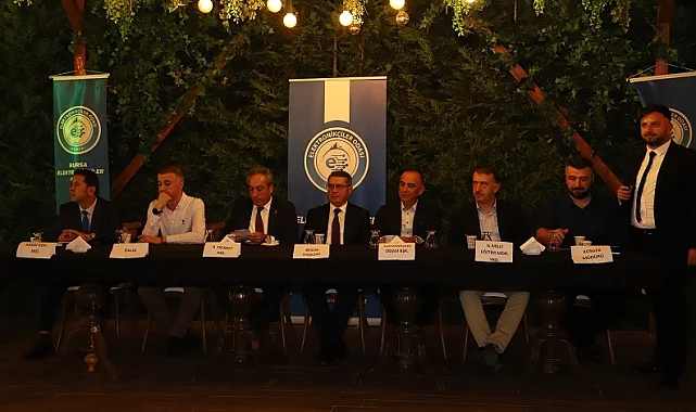Bursa'da Elektronikçiler Odası'ndan mesleki ve sektörel buluşma
