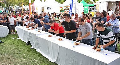 Bursa'da en çok yiyenlerin kazandığı festival