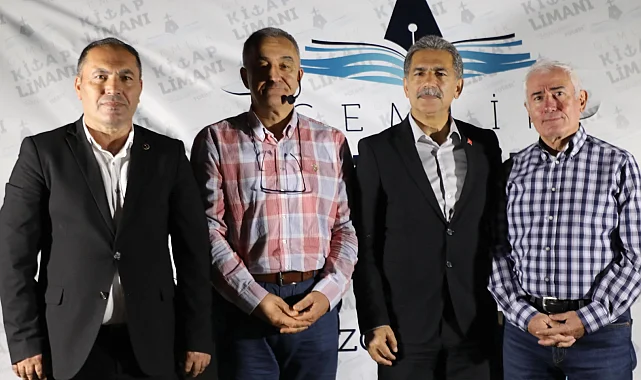 Gemlik Kitap Limanı'nda edebiyat, basın ve spor konuşuldu