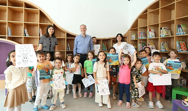 İnegöl'ün ilk çocuk kitaphanesinde ''masal'' heyecanı