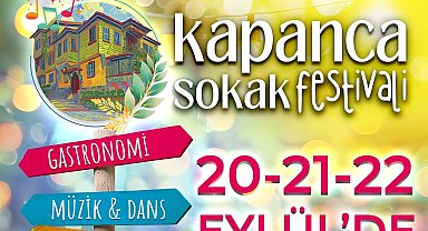 İzmit Belediyesi Kapanca Sokak Festivali başlıyor