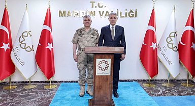 Jandarma Genel Komutanı Orgeneral Ali Çardakcı, Mardin'i ziyaret etti