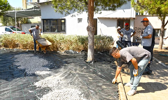 Karabağlar Belediyesi'nden parklara yeni dokunuş