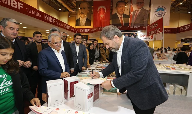 Kayseri'yi rekor kıran "7'nci Kitap Fuarı" heyecanı sardı