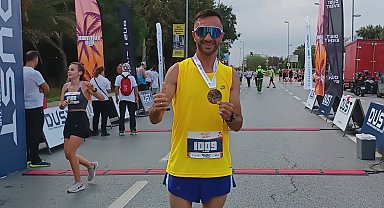 Keşanlı atlet Ahmet Tek'ten yeni şampiyonluk