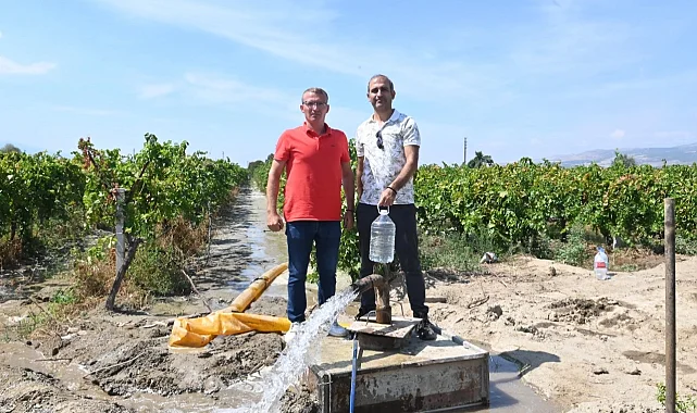 Manisa'da 50 yıllık su sorunu çözüldü
