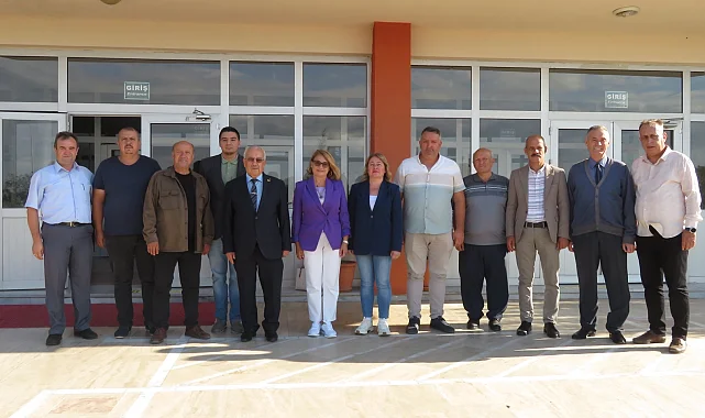 Muhtarlardan, İlknur Kumkale'ye ziyaret