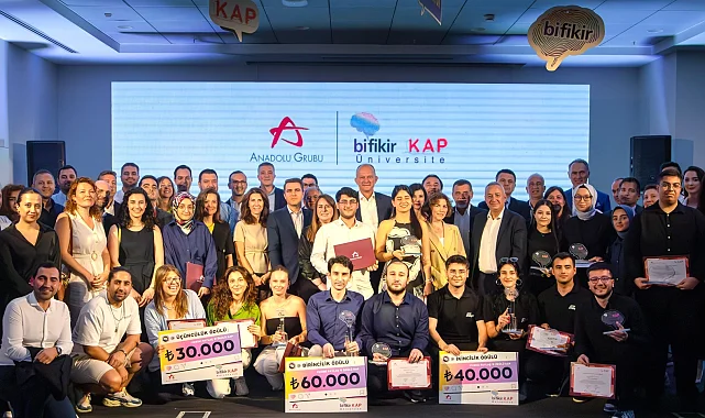 Öğrencilerin yenilikçi fikirleri Bi-Fikir KAP'ta 6. kez ödüllendirildi