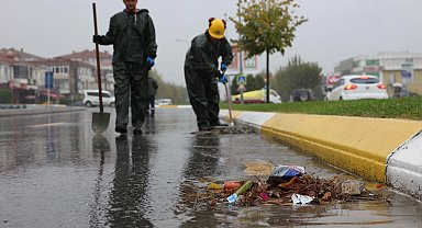 Sakarya'da kuvvetli yağışa karşı SASKİ teyakkuza geçti