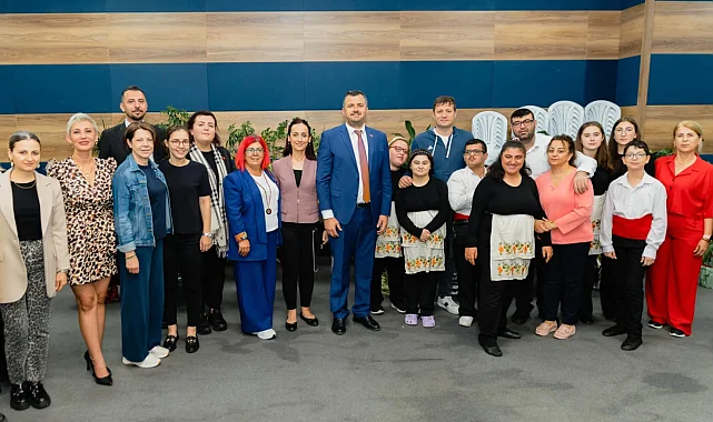Saray'da Başkan Taşyasan'dan özel çocuklara moral