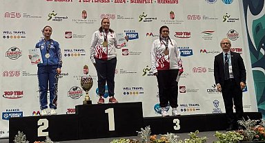 Sinem Erdoğan, dünya üçüncüsü oldu