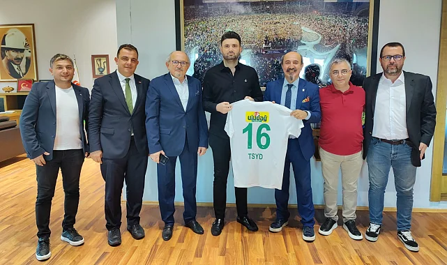 TSYD Bursa'dan Bursaspor'a ziyaret