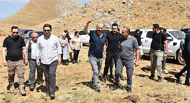 Vali Canalp'tan bal üretim yaylasına inceleme