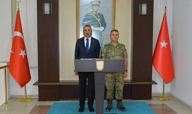 Vali Yunus Sezer'den Tuğgeneral Gürcan Sezengöz'e ziyaret
