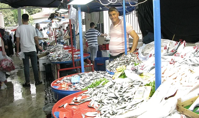 Yenişehir'de balıkçı tezgâhları şenlendi