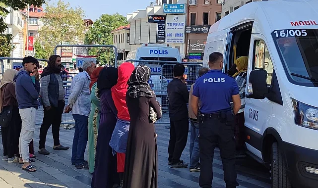 Yenişehir'de kaçak Suriyelilere operasyon