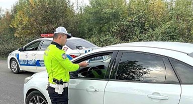 161 araç trafikten men edildi