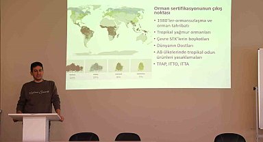 78. Orman Fakültesi konferanslar serisi gerçekleştirildi