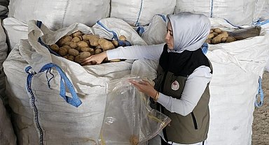 Afyonkarahisar'da Tunus'a 132 ton patates ihracatı yapıldı