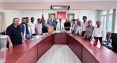 AK Parti Keşan İlçe Başkanlığı için delege seçimi yapıldı