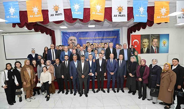 AK Parti Pınarbaşı İlçe Kongresi yapıldı