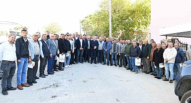 AK Partili Gider, Ayvacık'ta Muhtarlarla Buluştu