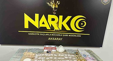 Aksaray'da uyuşturucu operasyonu: 1 tutuklama
