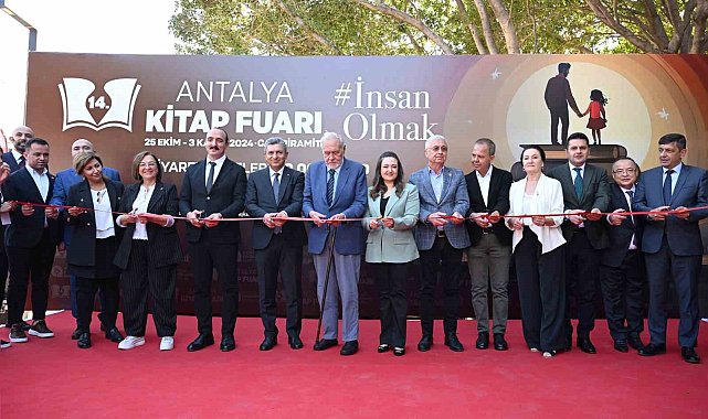 Antalya Kitap Fuarı 14. kez kapılarını açtı