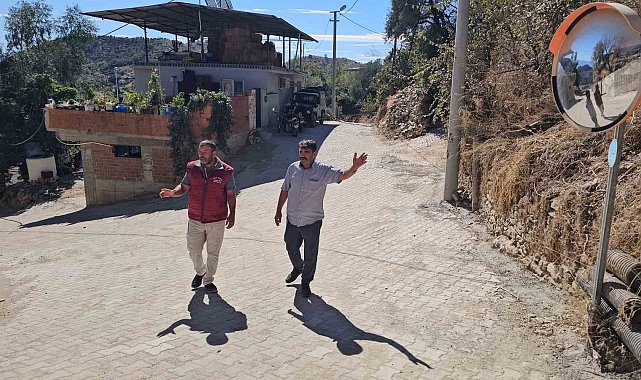 Aydın Büyükşehir Belediyesi Eycelli Mahallesi'ndeki çalışmalarını tamamladı