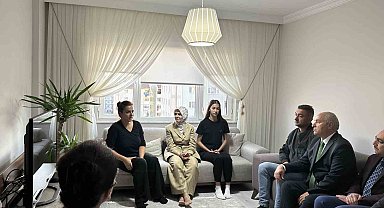 Bakan Göktaş'tan TUSAŞ şehitlerinin ailelerine taziye ziyareti