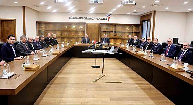 Bakan Güler'den TUSAŞ'a taziye ziyareti