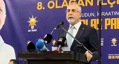 Bakan Işıkhan, AK Parti Yüksekova 8. Olağan İlçe Kongresi'ne katıldı