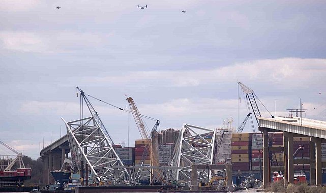 Baltimore'daki köprüye çarpan geminin sahibi ve işletmecisi hükümete 102 milyon dolar ödeyecek